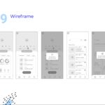 iphone maquette ux ui design wireframe