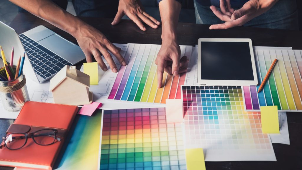 Choix de couleurs pour un Product designer 